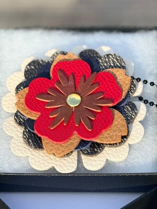 Handmade Handbags - Handmade Floral Bag Charm